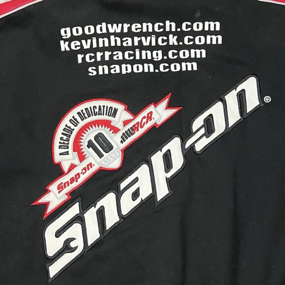 SNAP ON KEVIN HARVICK CHASE AUTHENTIC RACING JACKET SIZE XXL NASCAR Chevy - Picture 10 of 13